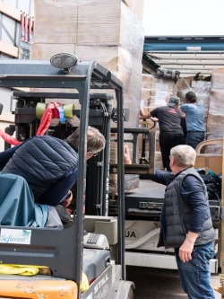 ASU-Chargement dons ukraine seforest Seforest chargement